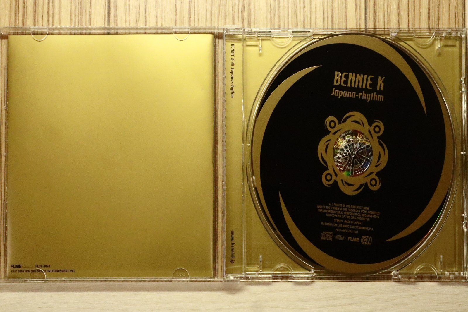 国内盤CD☆ベニー・K/BENNIE K□ Synchronicity 【FLCF4031