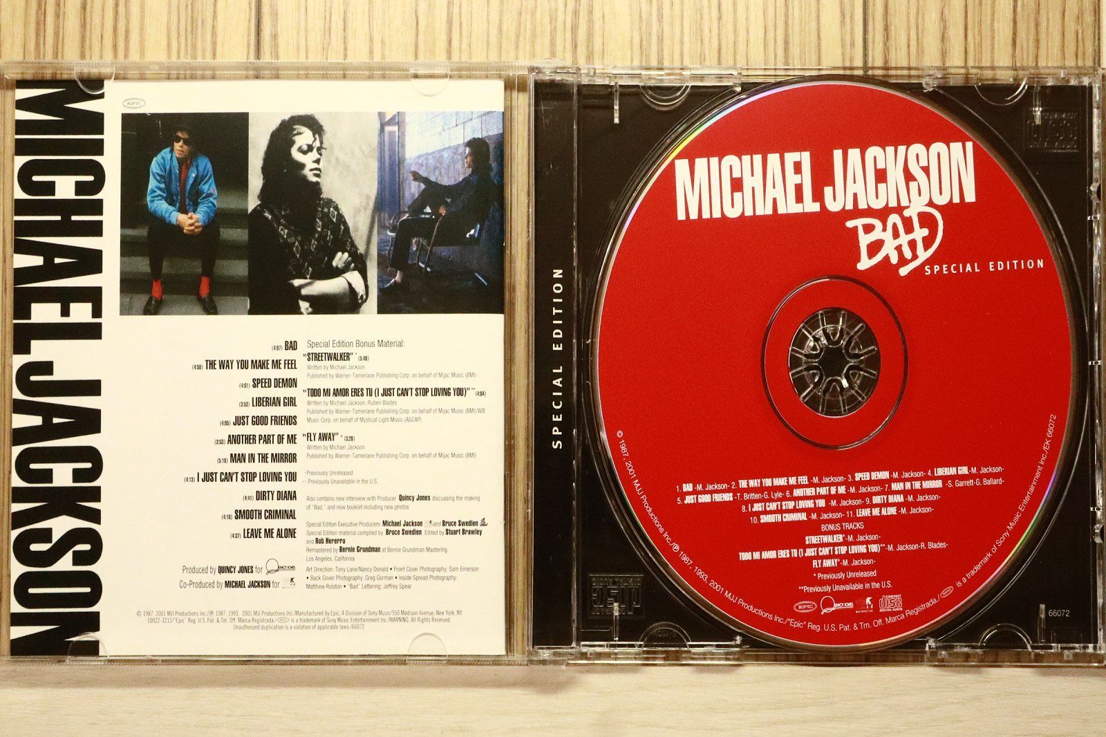 中古CD☆マイケル・ジャクソン/Michael Jackson□ Bad (Spec