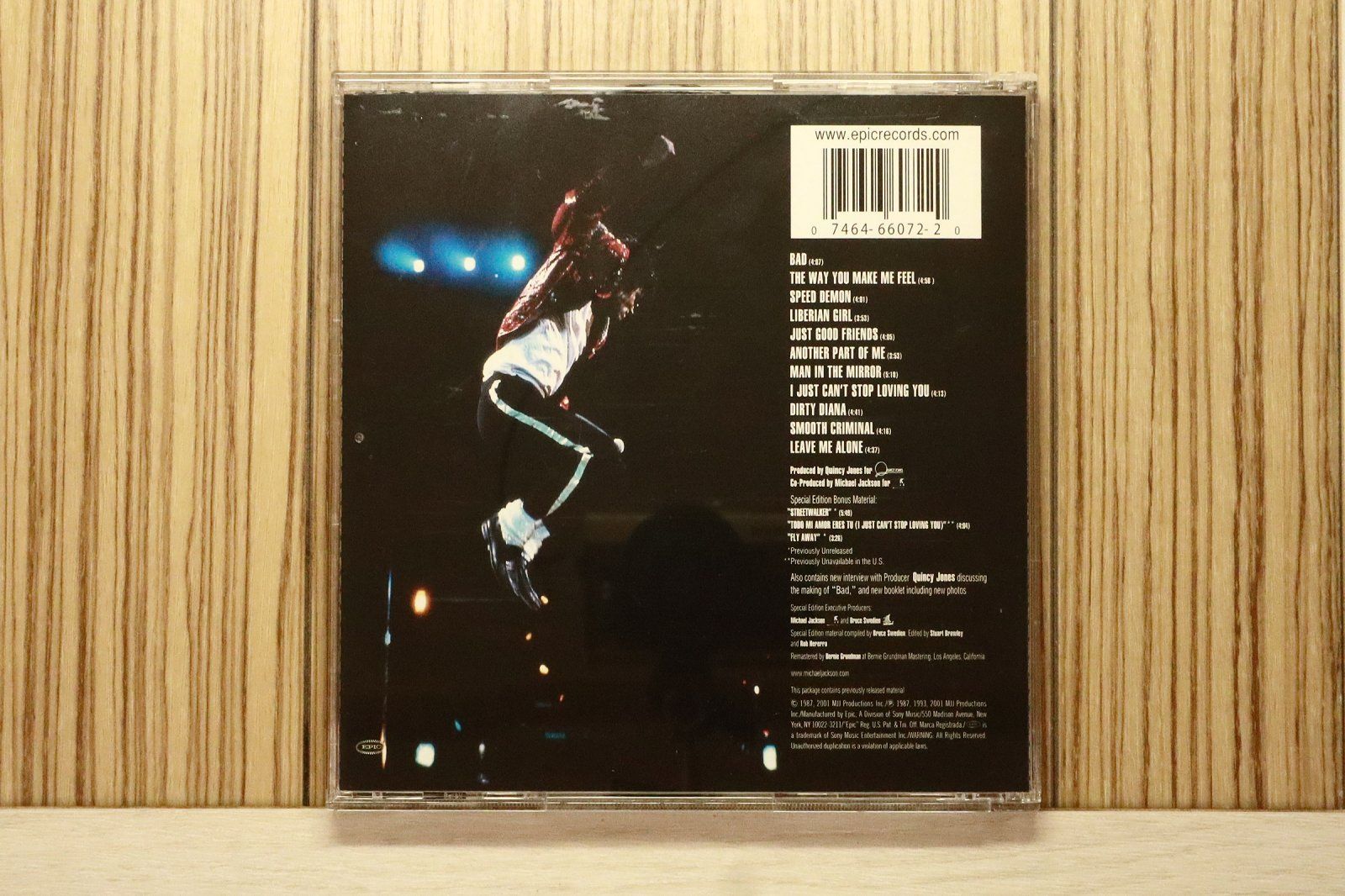 中古CD☆マイケル・ジャクソン/Michael Jackson□ Bad (Spec