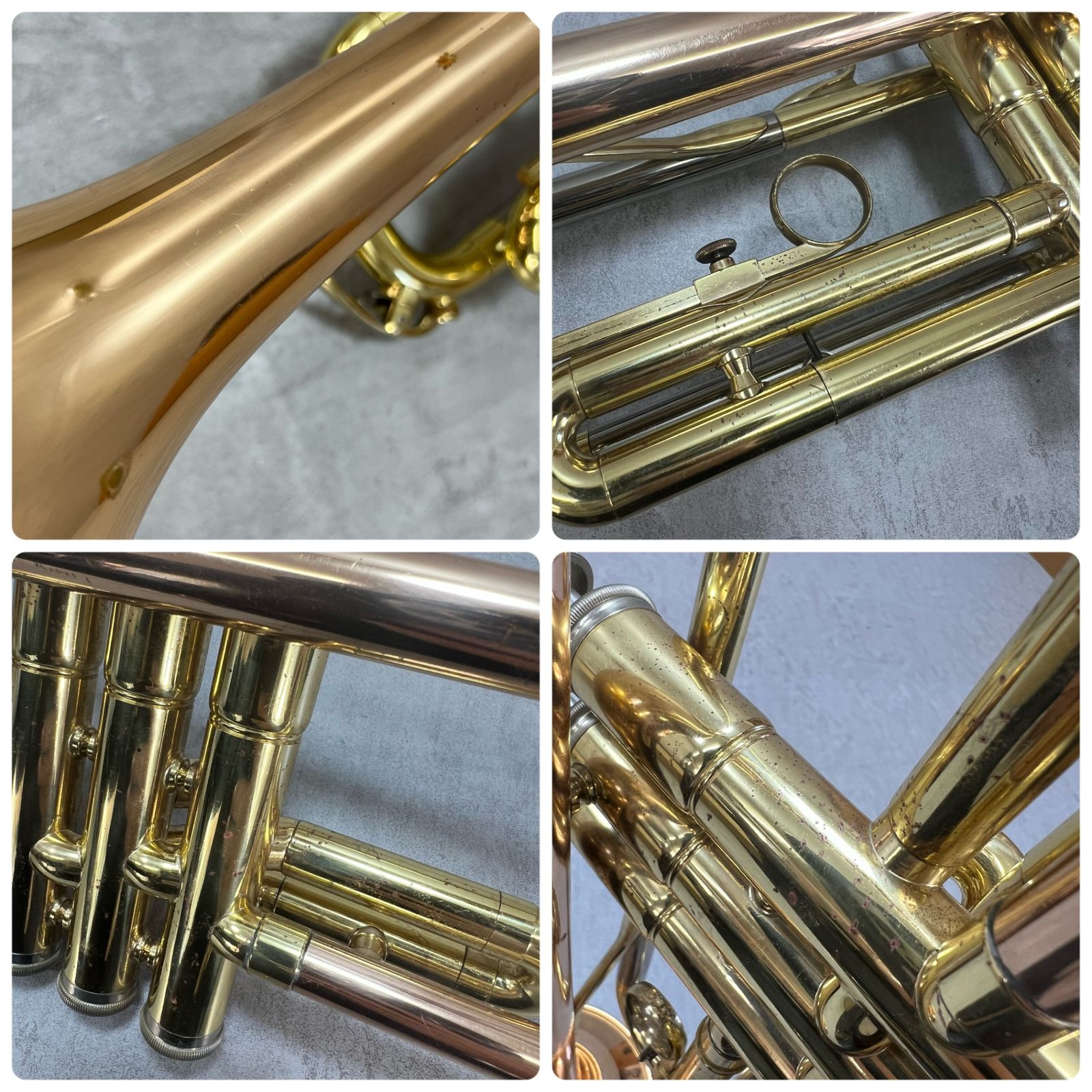 YAMAHA トランペット YTR-332 レッドブラス 赤ベル ラッカー ハード