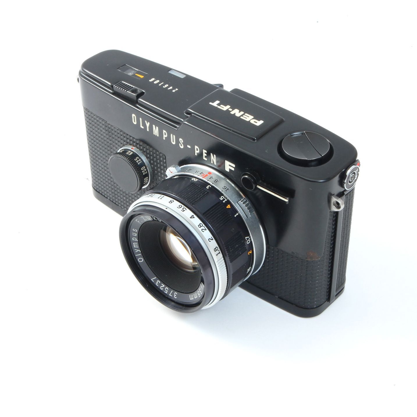 オリンパス OLYMPUS PEN-FT ブラック ハーフカメラ / F.Zuiko Auto-S