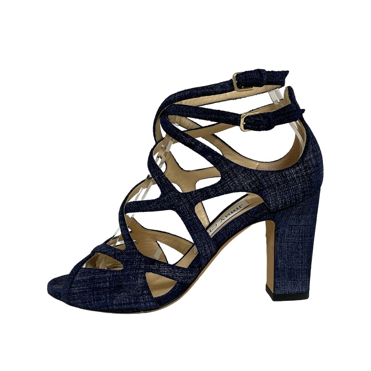 JIMMY CHOO(ジミーチュウ) パンプス 361/2 レディース - ネイビー