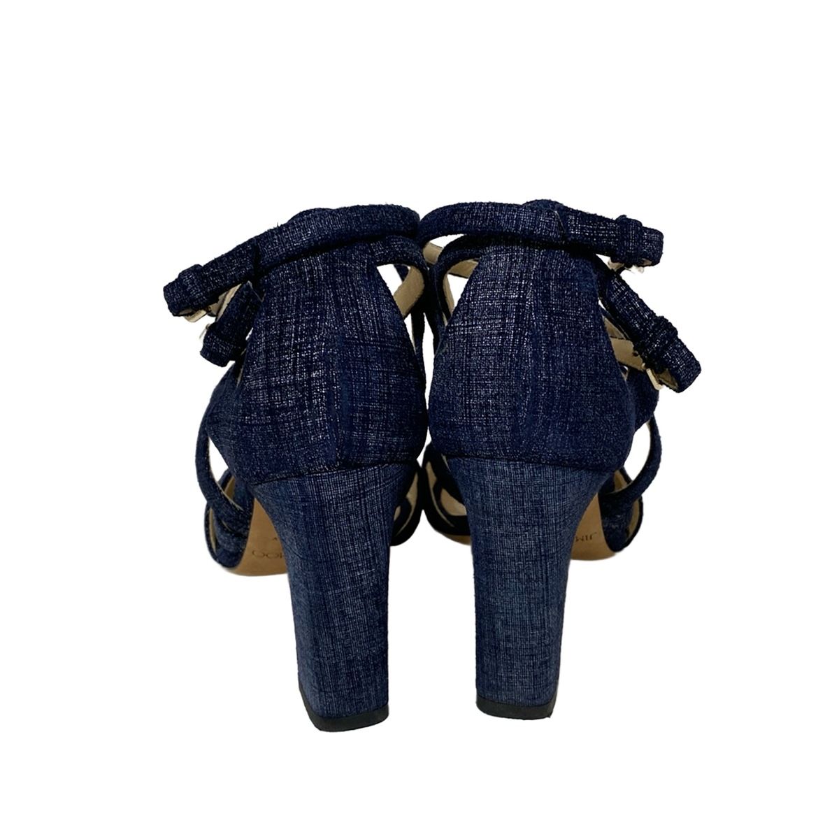 JIMMY CHOO(ジミーチュウ) パンプス 361/2 レディース - ネイビー