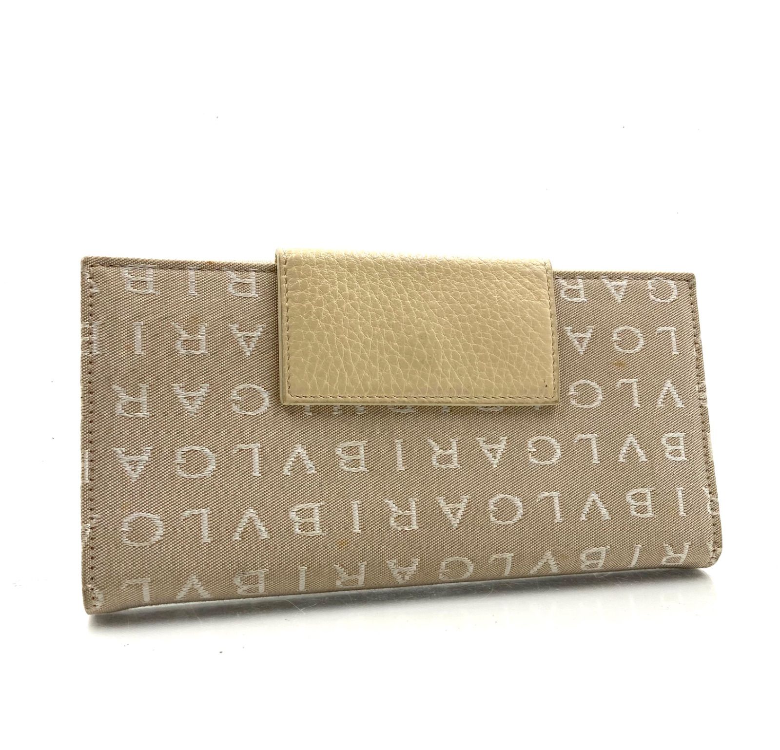 BVLGARI ブルガリ ロゴマニア 三つ折り長財布 ロングウォレット