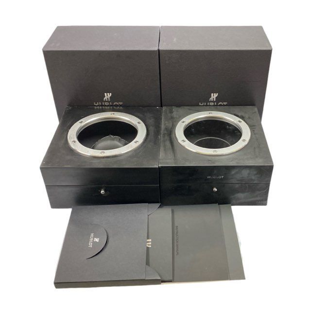 ウブロ HUBLOT 時計用 箱のみ 2個セット ケースのみ 空箱 時計用 箱