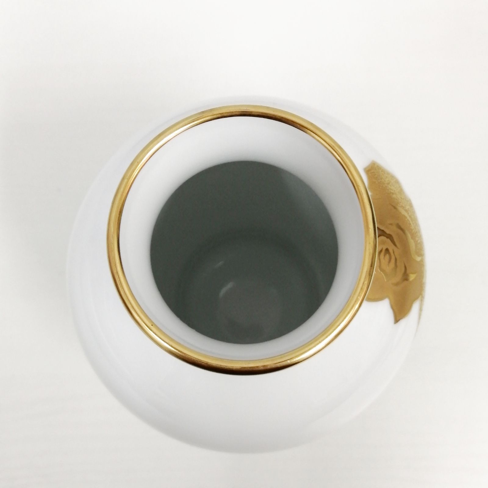 大倉陶園 金蝕バラ 花器 花瓶 - メルカリ