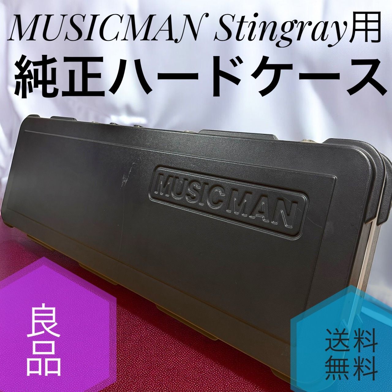 ☆送料無料 希少 良品 MUSICMAN Stingray 5用 ハードケース