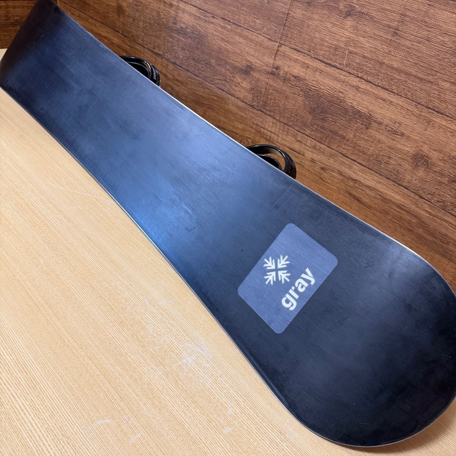 gray グレイ BURTON バートン ジュニア メンズ スノーボード2点セット