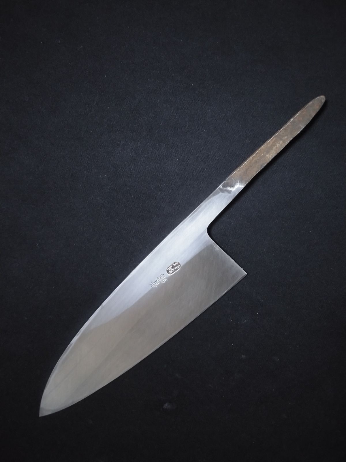 堺業務用刃物メーカー直売 五寸五分 出刃 青二鋼 木戸仕上げ 朴八角水牛柄