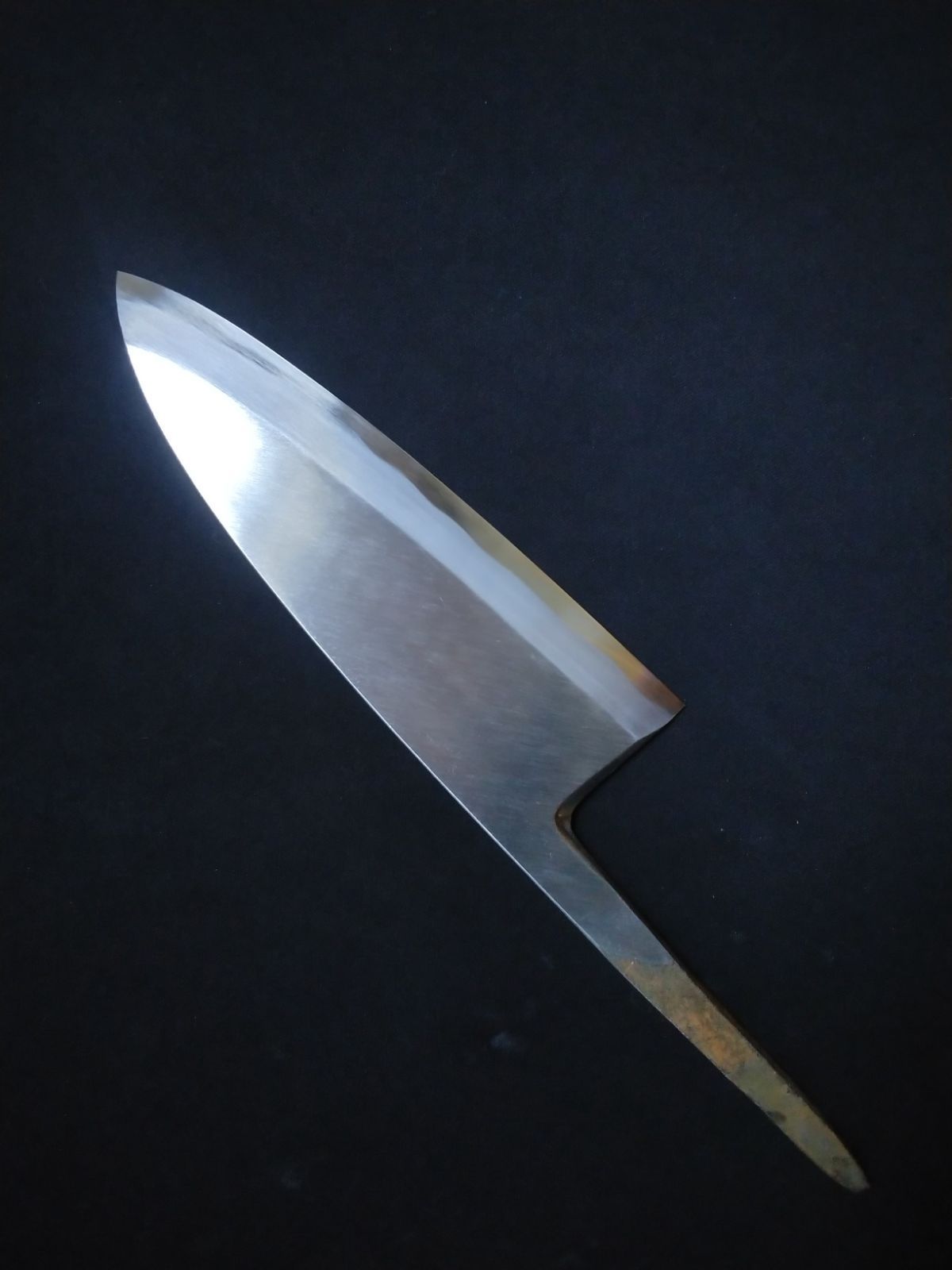 堺業務用刃物メーカー直売 五寸五分 出刃 青二鋼 木戸仕上げ 朴八角水牛柄