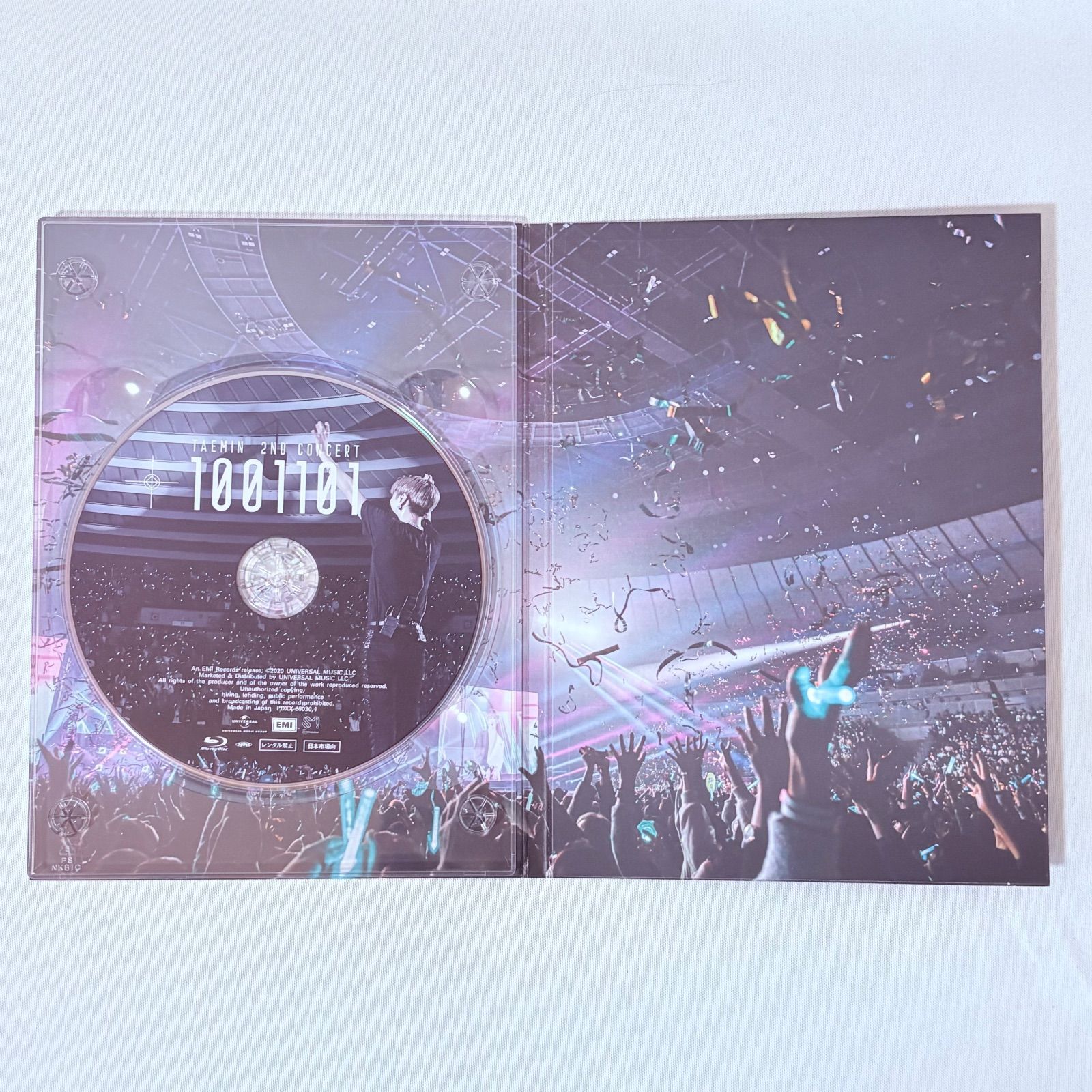 FC限定 完全限定生産盤 1001101 CONCERT 2ND TAEMIN TAEMIN WEBSITE OFFICIAL K-POP・アジア