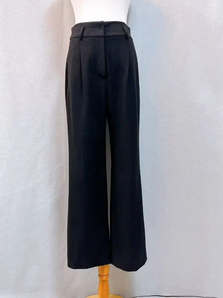 状態良し TIME ブラック ワイド パンツ 64-94