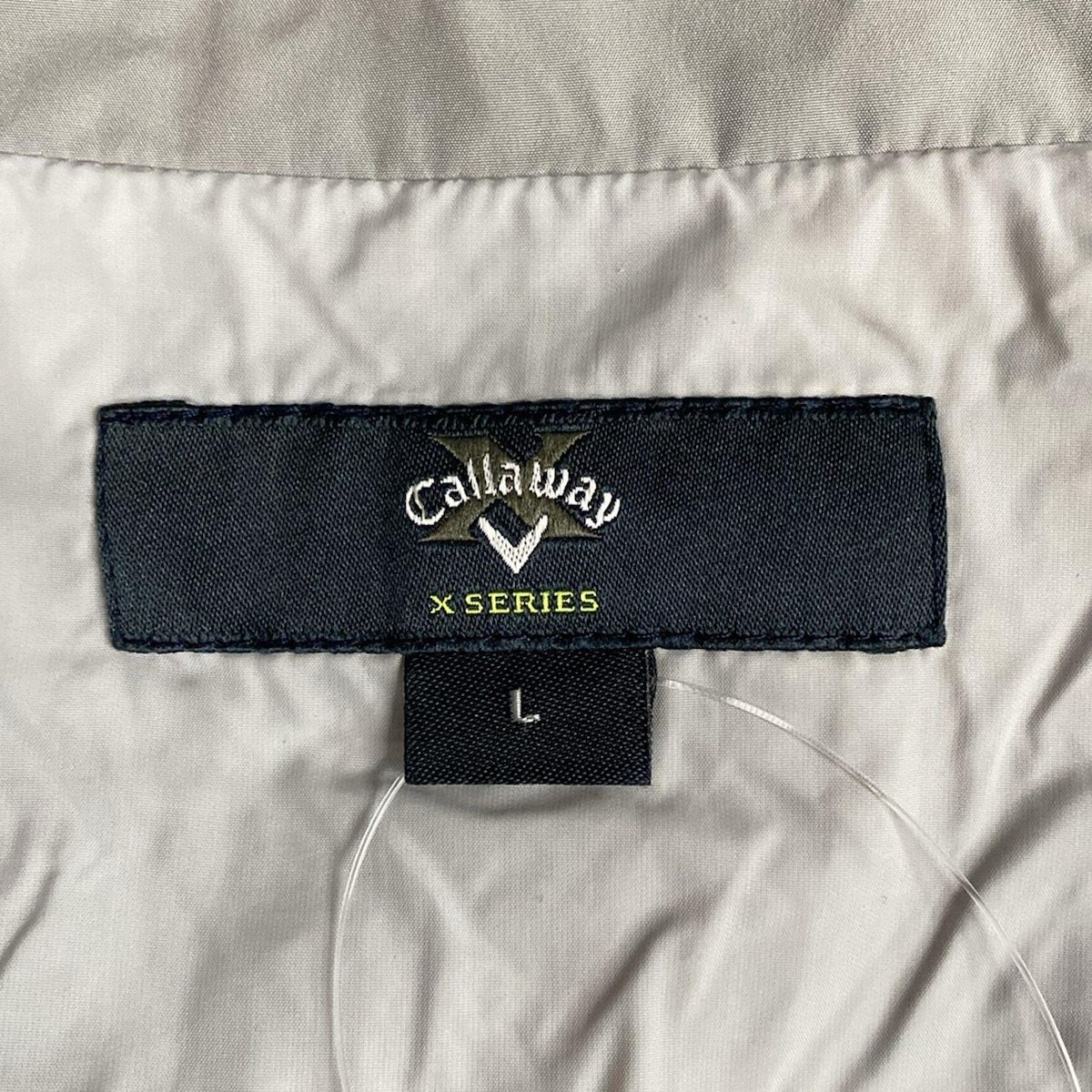 CALLAWAY(キャロウェイ) ブルゾン サイズL メンズ - ライトグレー 長袖