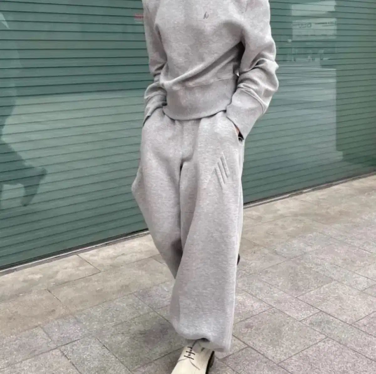 더아티코 スウェット パンツ グレー