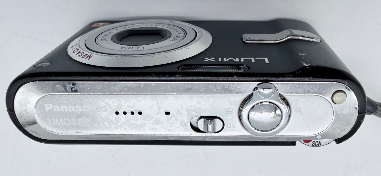 Panasonic LUMIX DMC-FS2 ブラック LEICAレンズ搭載 レトロデジカメ