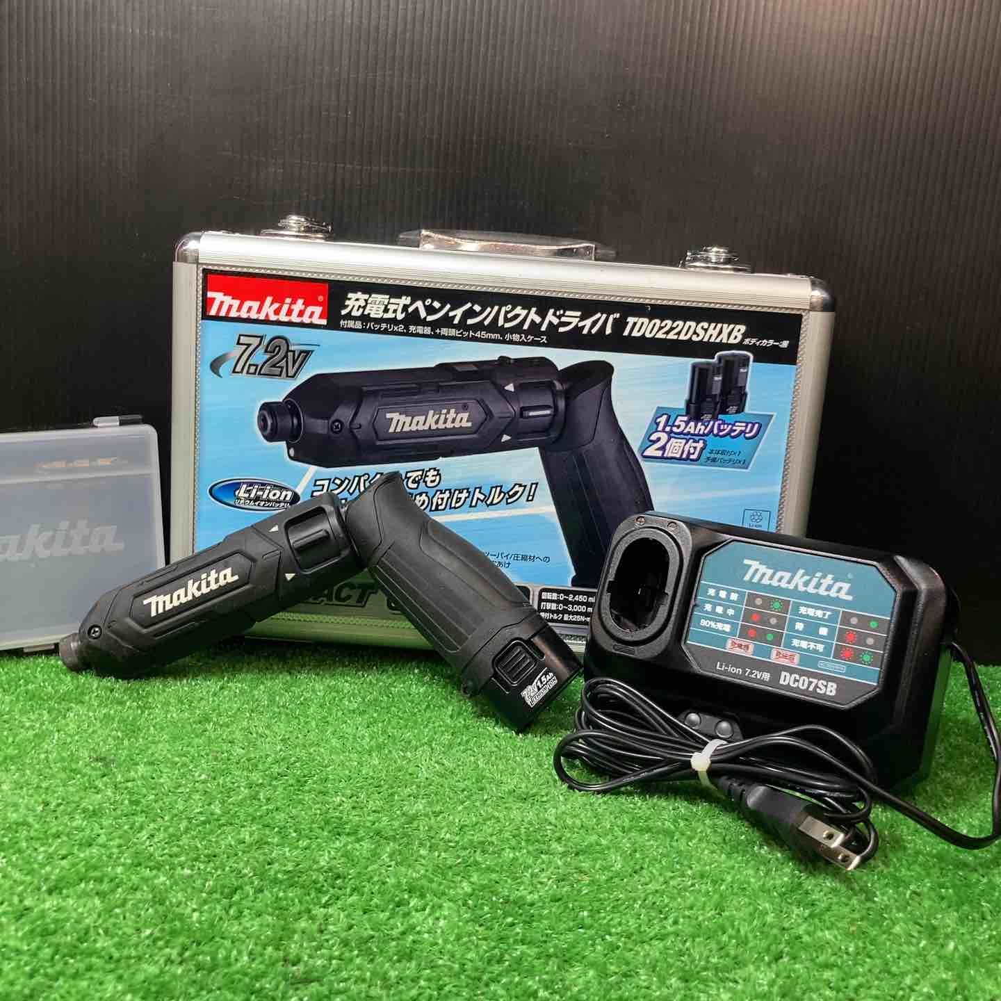 マキタ makita コードレスペンインパクトドライバー 7 2 Vバッテリー 付きフルセット