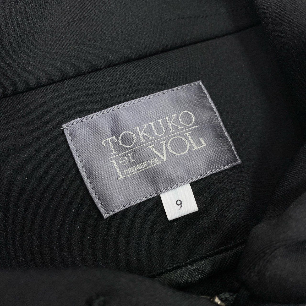 28k29《美品》 TOKUKO 1er VOL トクコプルミエヴォル プリーツ切替