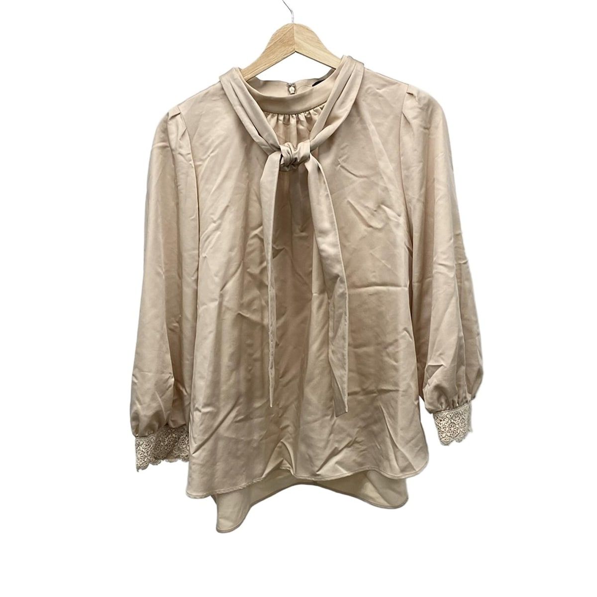 トゥービーシック TO BE CHIC サイズ44 L - ベージュ×黒 レディース