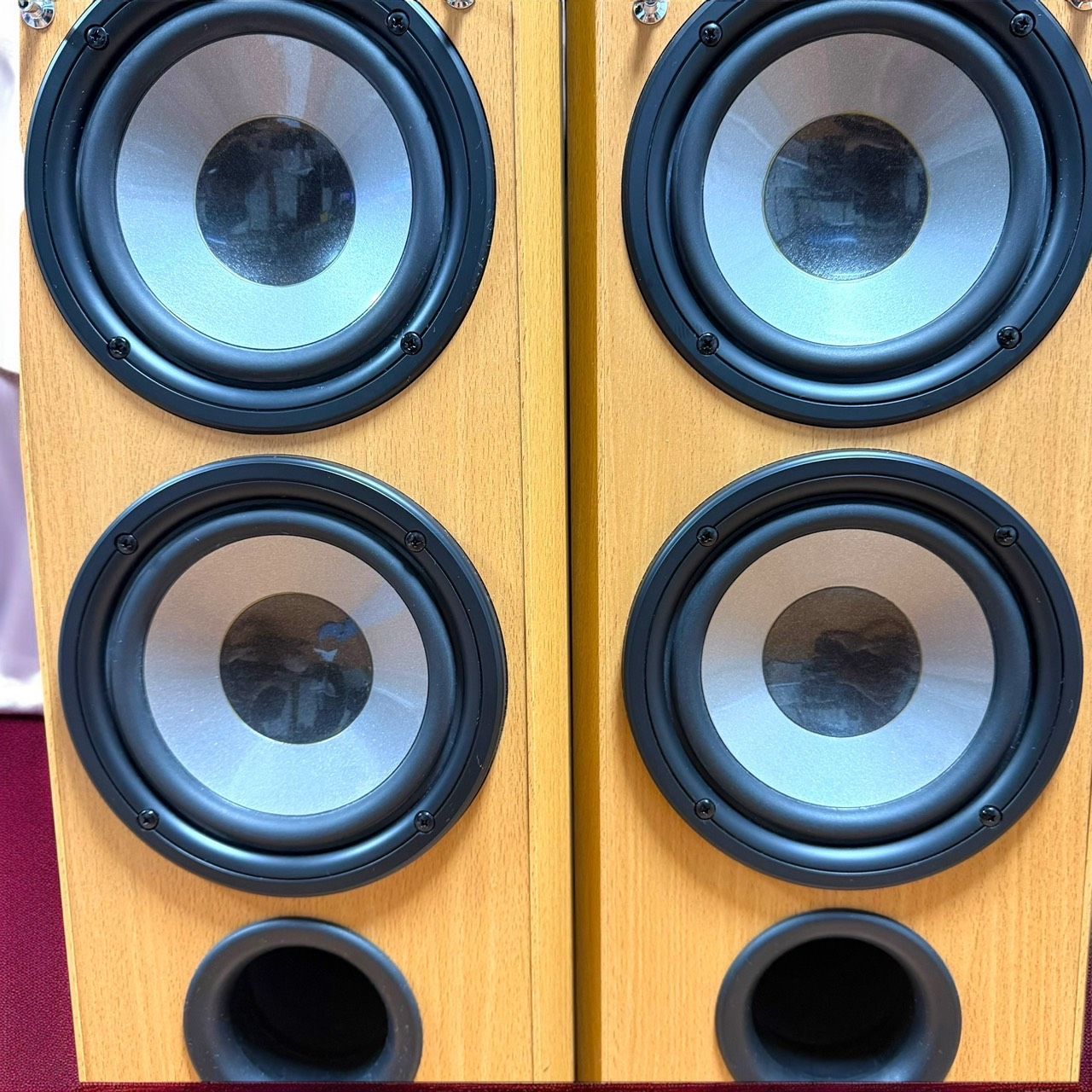 Kenwood ケンウッド LS V 530 W トールボーイ型 スピーカーシステム ペア スピーカー スピーカー ウーファー オーディオ機器