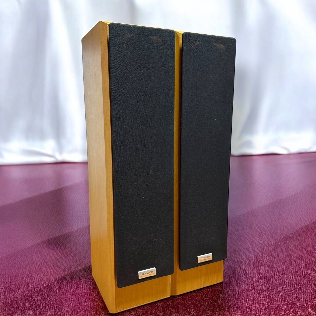 Kenwood ケンウッド LS V 530 W トールボーイ型 スピーカーシステム ペア