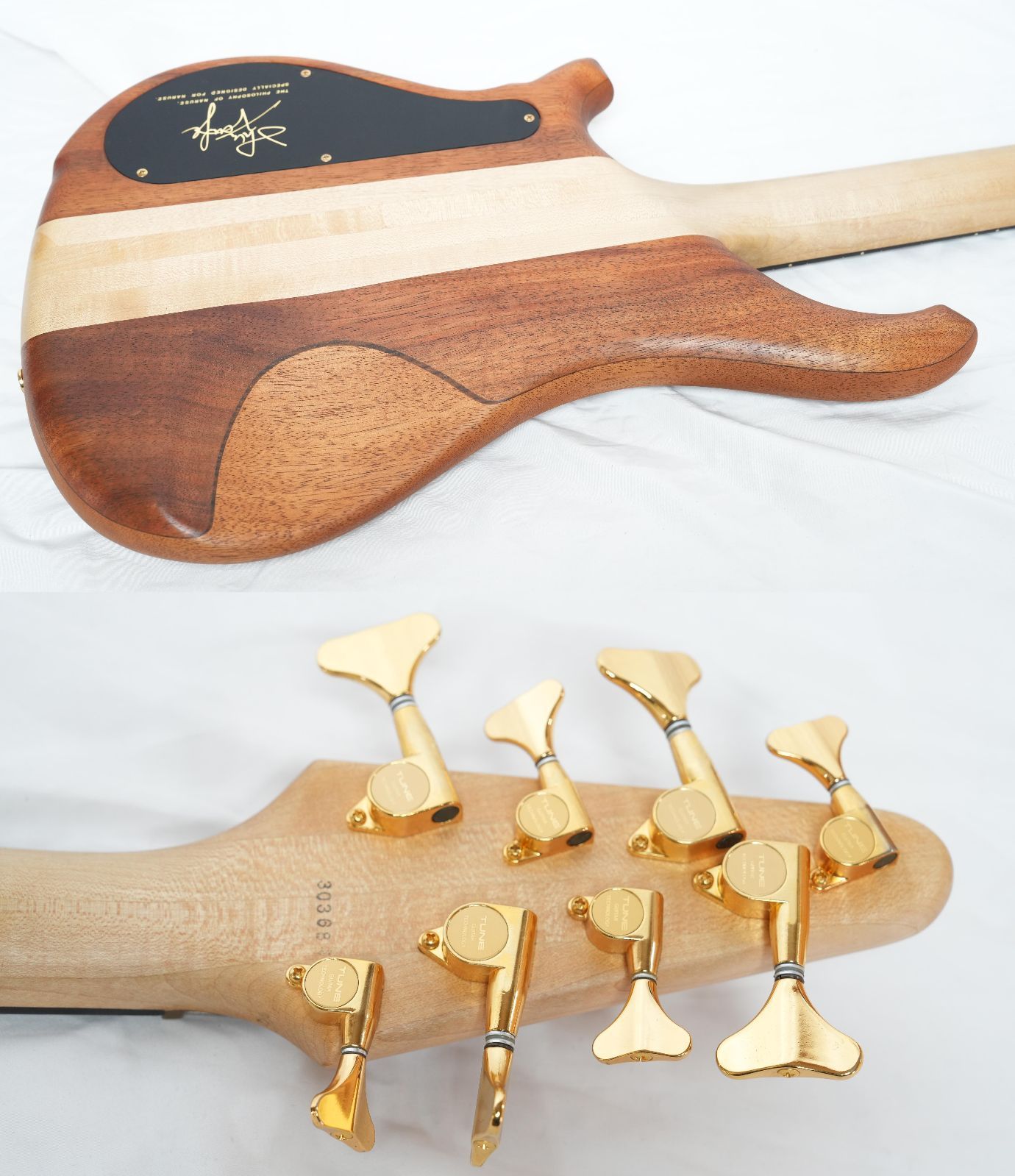 ☆TUNE☆Zi3-8N 8弦ベース カシオペア 鳴瀬 善博コラボモデル 美品