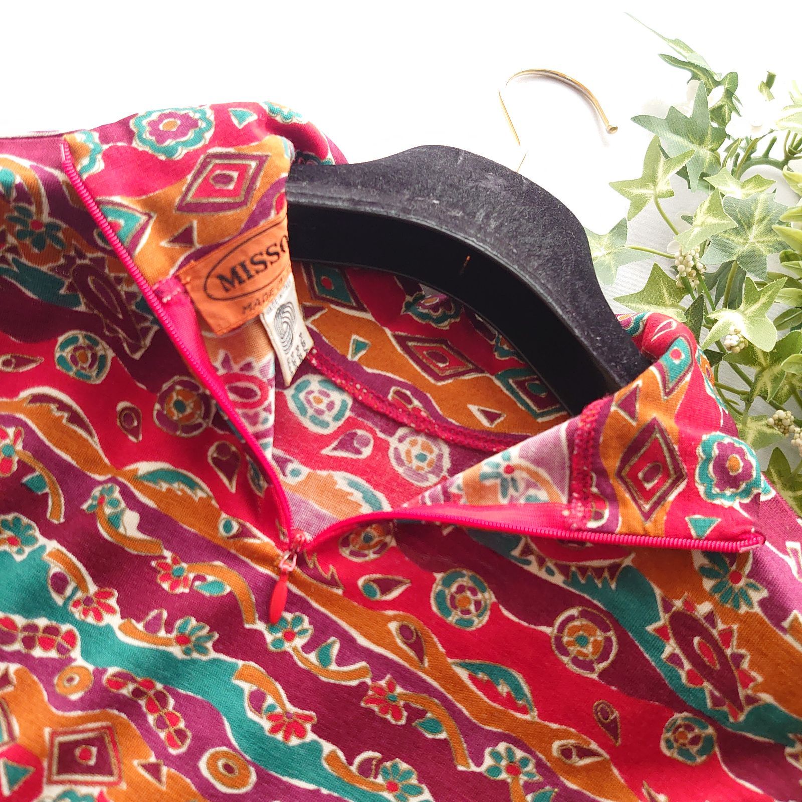 オレンジタグ ミッソーニ ウール100％ 長袖セーター トップス