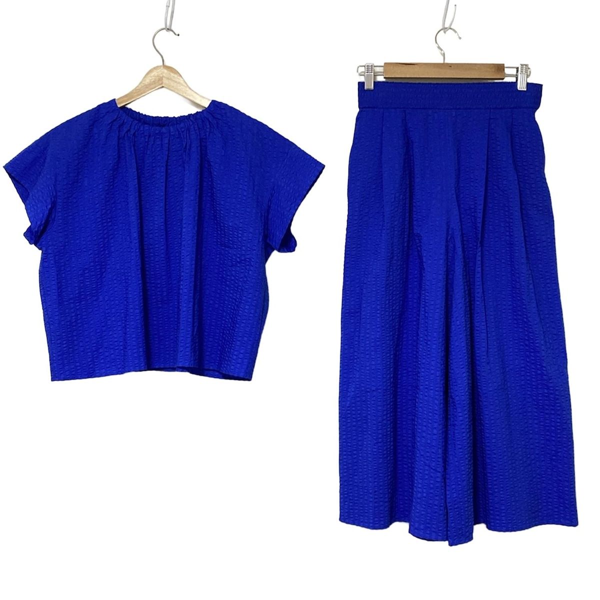 UNITED ARROWS ユナイテッドアローズ レディースパンツセットアップ レディース - ブルー