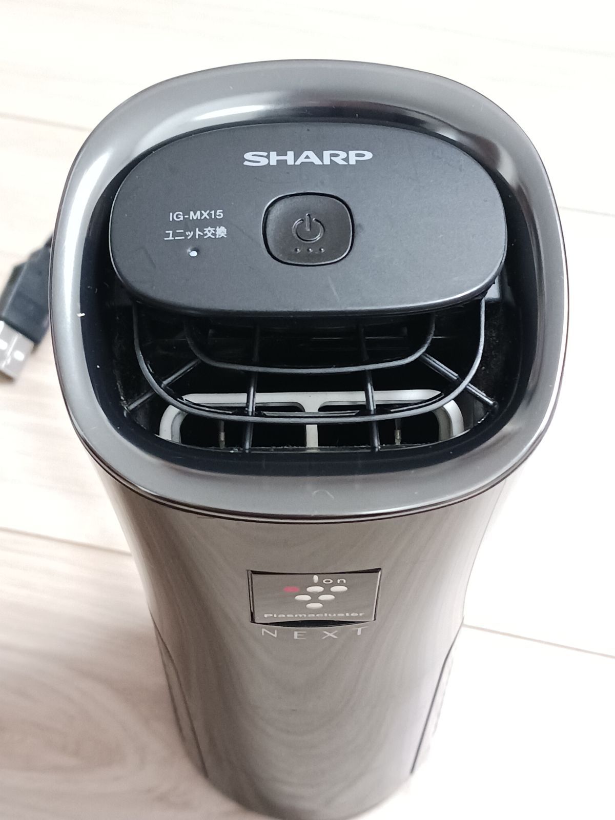 シャープ プラズマクラスタープレミアム型(車載用 空気清浄機)IG-MX15 