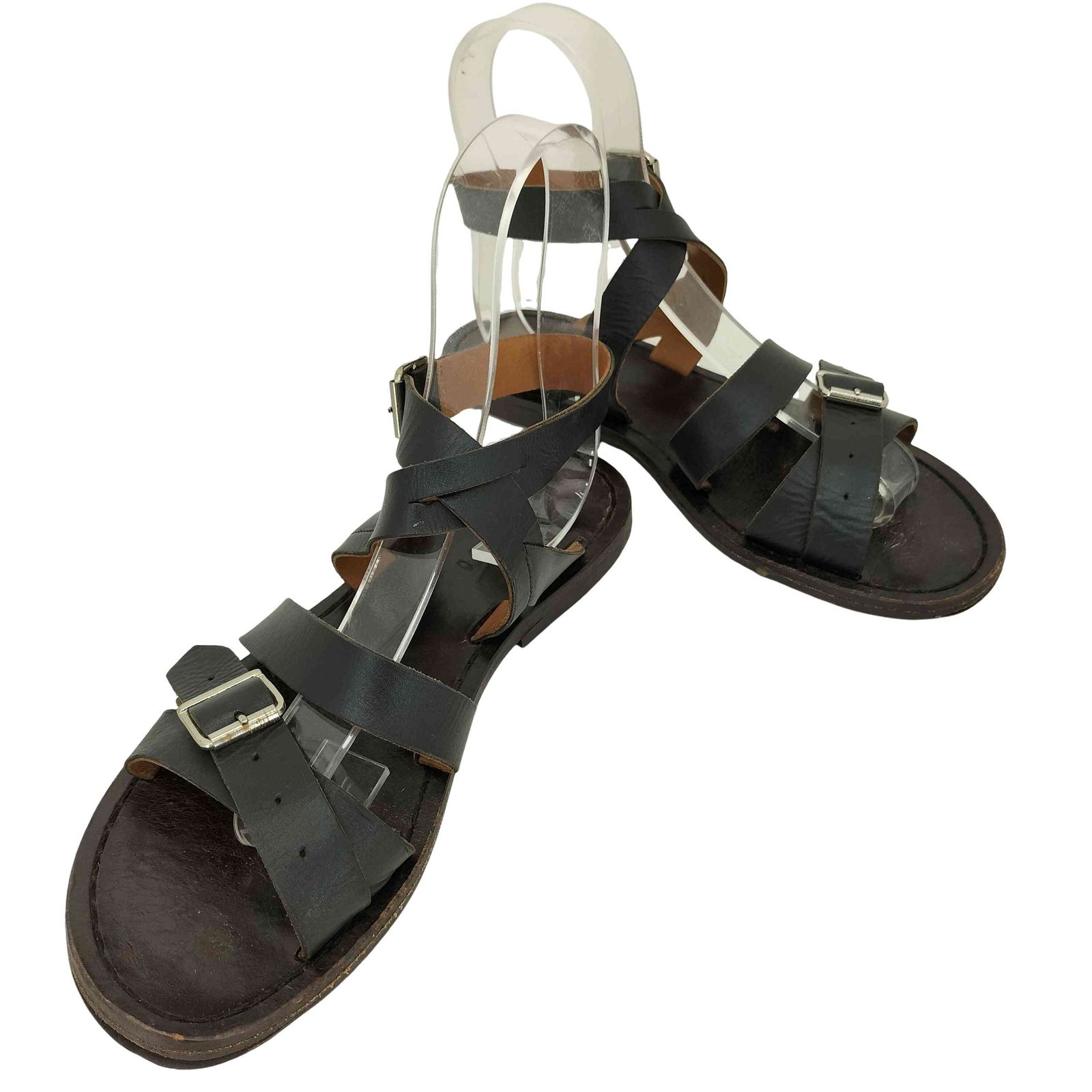 マルニ MARNI レザーストラップ グラディエーター サンダル レディース 39