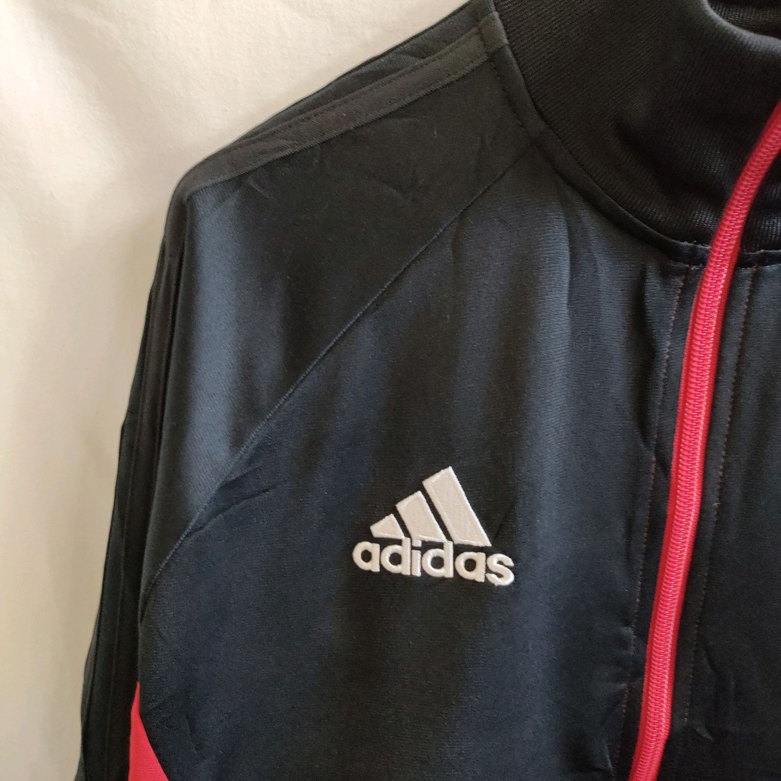 adidas ドイツ代表ジャージ Mサイズ 黒/赤 アディダス adidas ブラック レッド 黒 赤 ジャージ Mサイズ - メルカリ