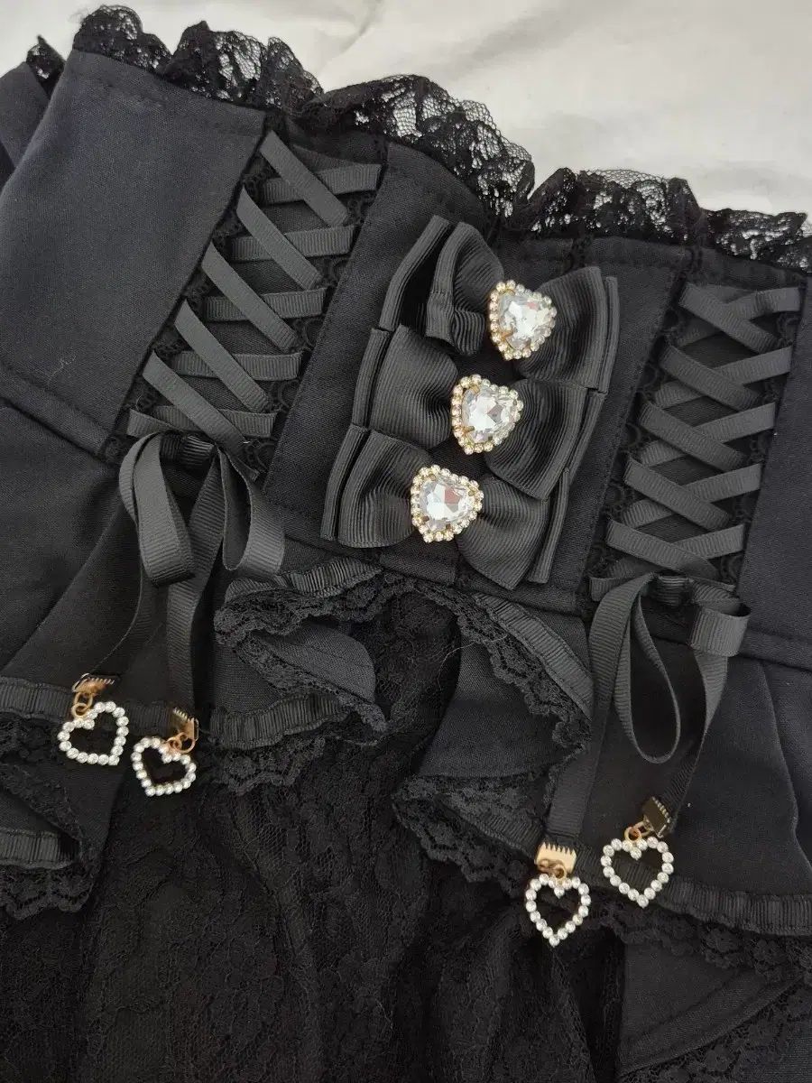 リズリサ フロント カシュクール スカート 量産型 地雷系 量産型 地雷