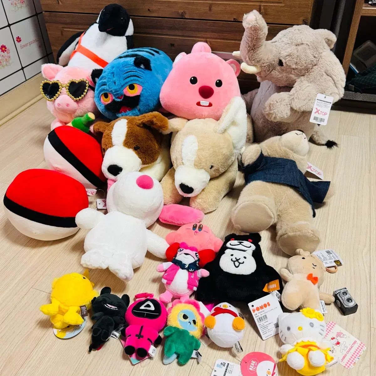 -大型 中型 小型 ぬいぐるみ まとめ