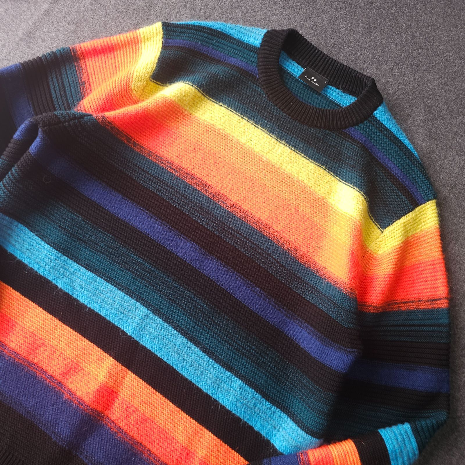 PS Paul Smith】ピーエス ポールスミス 秋冬 マルチストライプ柄