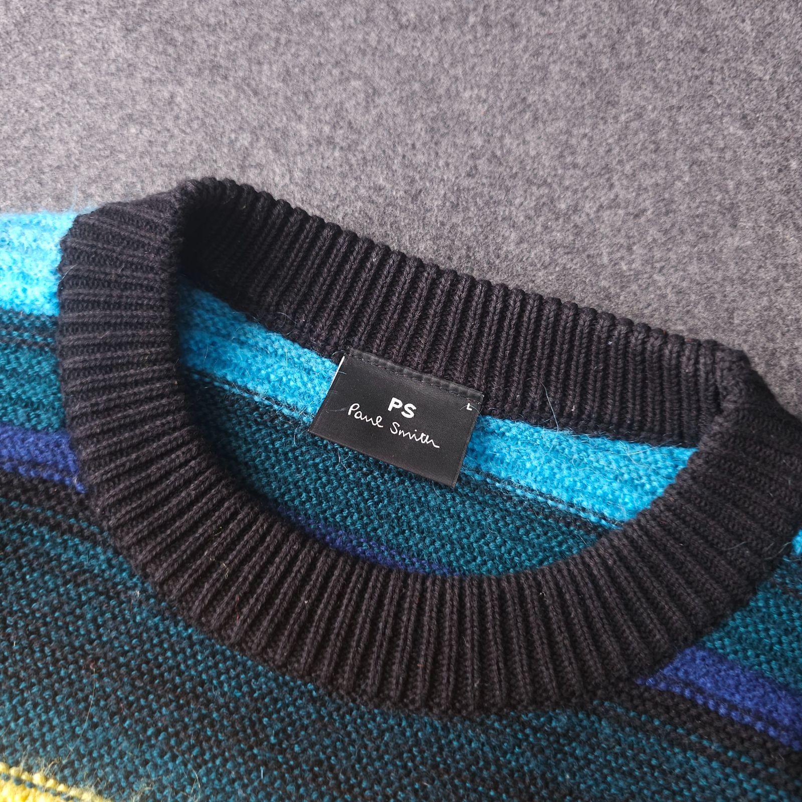 PS Paul Smith】ピーエス ポールスミス 秋冬 マルチストライプ柄