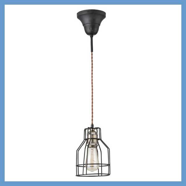 ペンダントライト レトロデザイン W 15 D H 21 cm コード長 1 m シーリングプラグ No 714