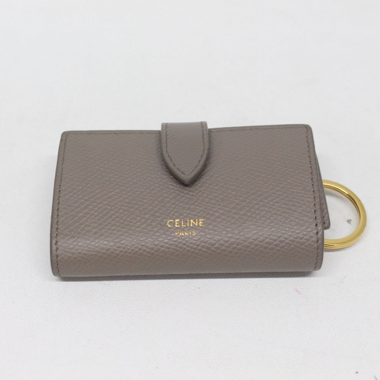 CELINE キーケース セリーヌ/キーケース/トリオンフ キーケース/ぺブル 