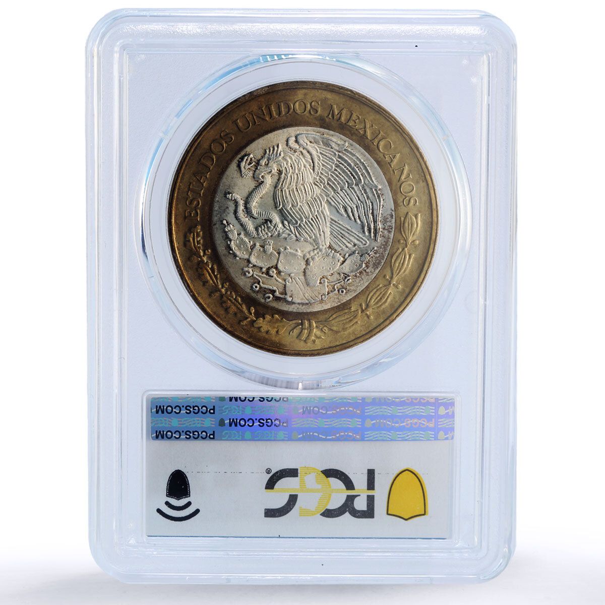 メキシコ 50ペソ ニーニョス・ヘロス革命史 MS63 PCGS バイメタル