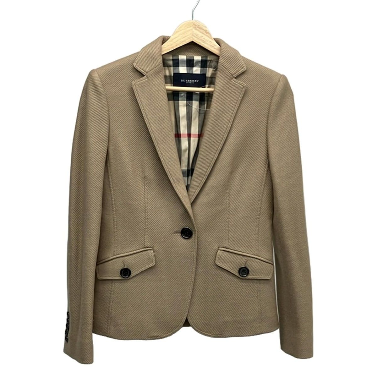 BURBERRY LONDON レディース ジャケット ベージュ 38 Burberry LONDON(バーバリーロンドン) ジャケット サイズ38 L