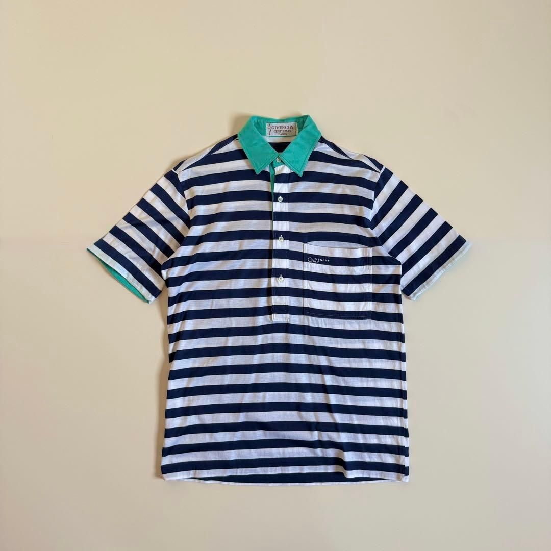 1980 s Striped Polo Shirt