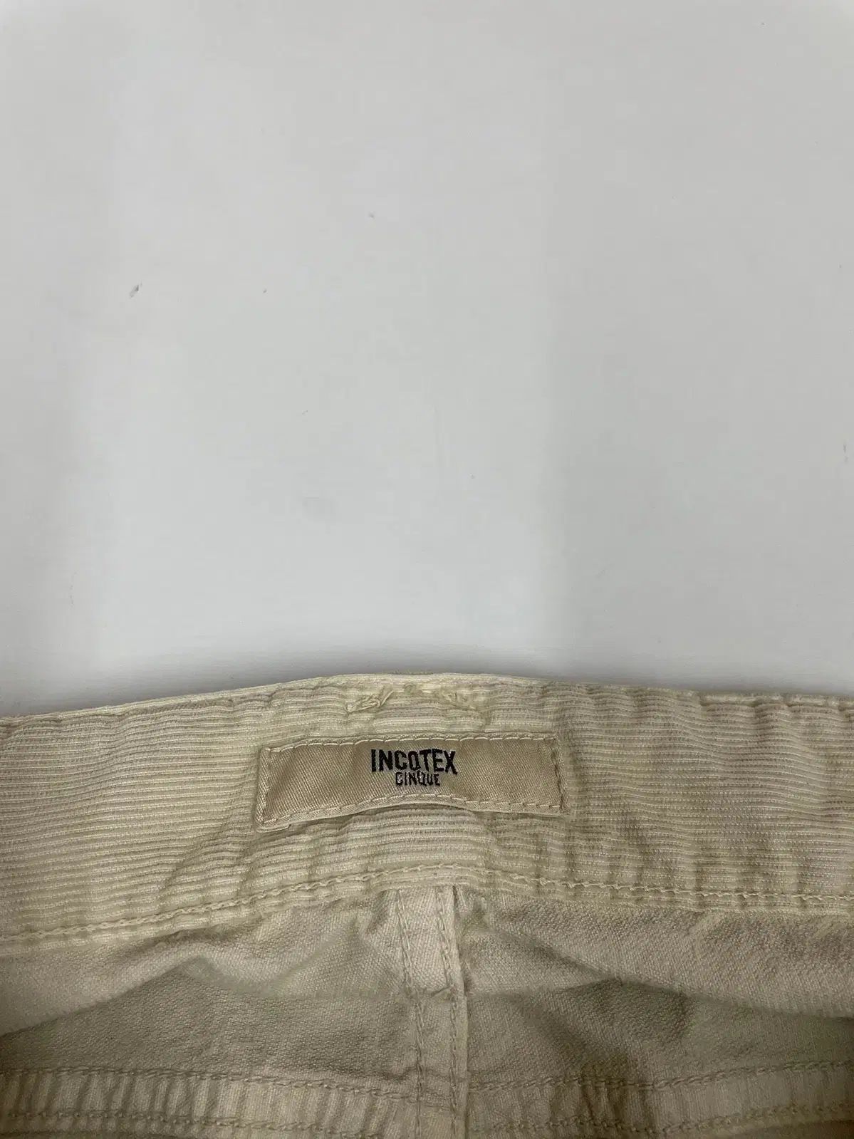 30インチ INCOTEX コーデュロイ ストレッチ パンツ