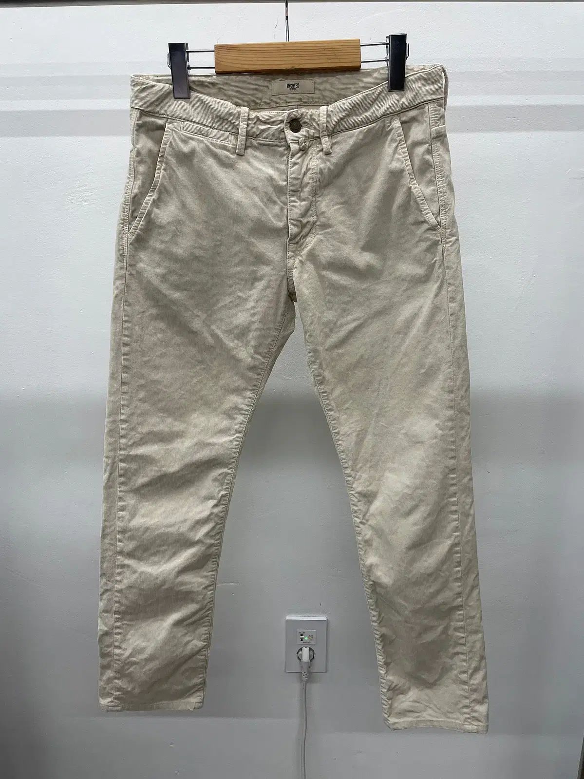 30インチ INCOTEX コーデュロイ ストレッチ パンツ