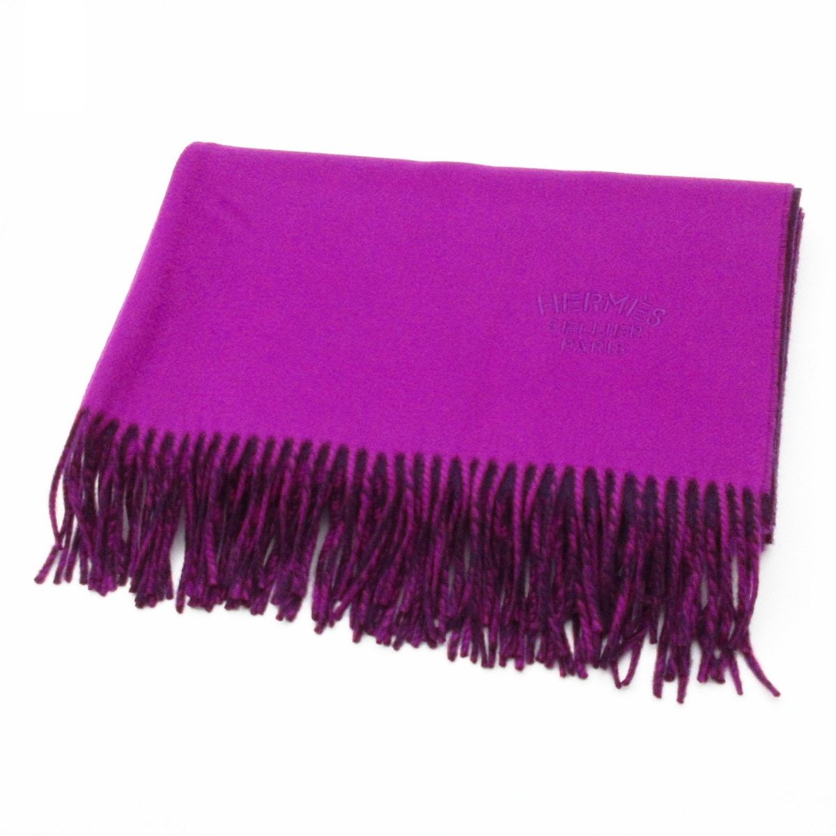 HERMES(エルメス) ストール(ショール)美品 ダブルフェイス 259978S 11