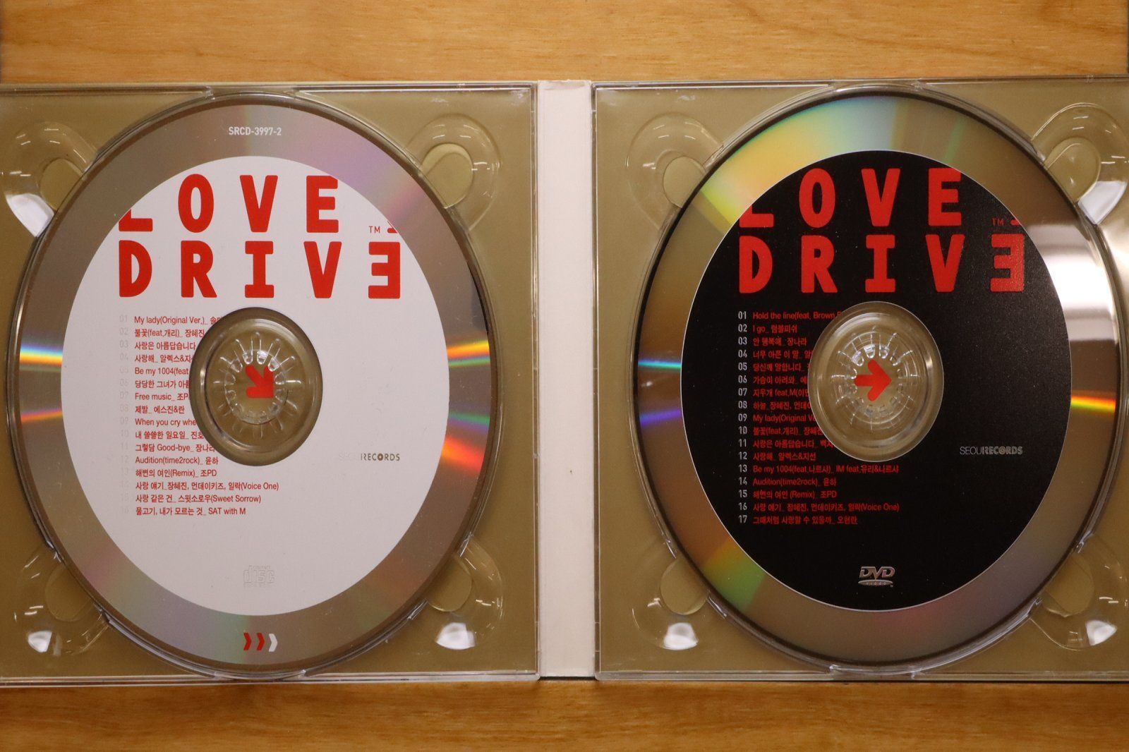 中古CD☆コンピレーション/Compilation□ Love Drive (2CD+DVD)(韓国盤