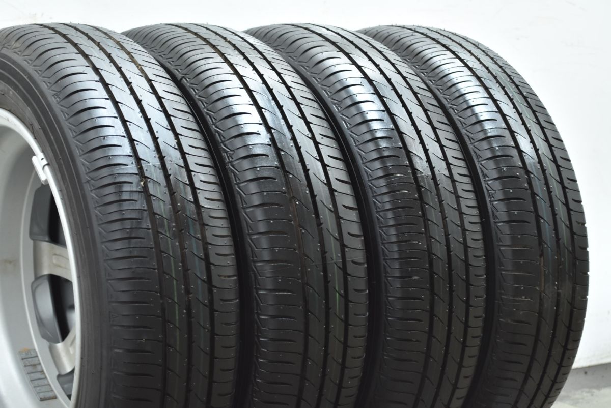  程度良好品 ダイハツ タント 14 in 4 5 J 45 PCD 100 トーヨー ナノエナジー 3 A 155 65 R バリ溝 ムーブ ウェイク 流用 14インチ タイヤ ホイールセット