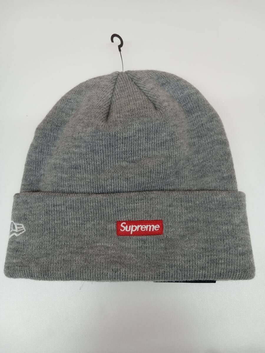Supreme × ERA シュプリーム×ニューエラ Sロゴ ニット帽 グレー 通年