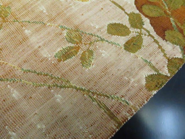 a2508-29 名古屋帯 九寸 美品 正絹 着物 名古屋仕立て 紬 - メルカリ