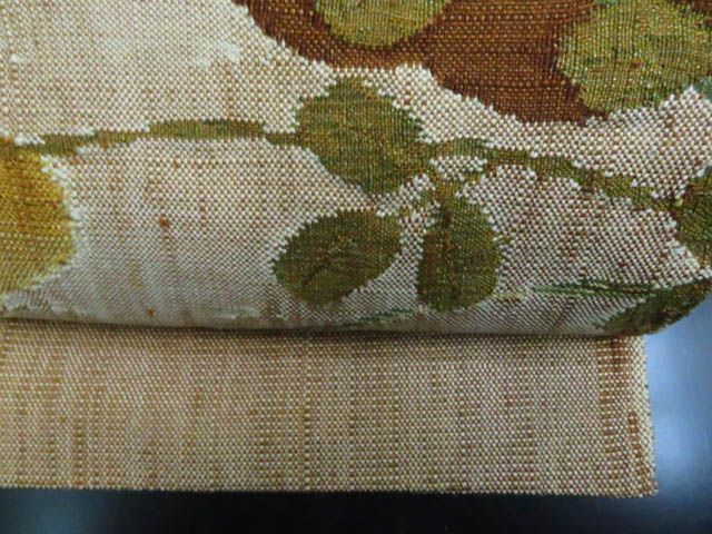 a2508-29 名古屋帯 九寸 美品 正絹 着物 名古屋仕立て 紬 - メルカリ