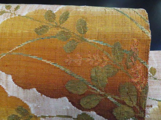 a2508-29 名古屋帯 九寸 美品 正絹 着物 名古屋仕立て 紬 - メルカリ