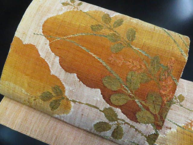 9-250 名古屋帯 九寸 美品 正絹 着物 名古屋仕立て 紬 a2508-29 名古屋帯 九寸 美品 正絹 着物 名古屋仕立て 紬 - メルカリ