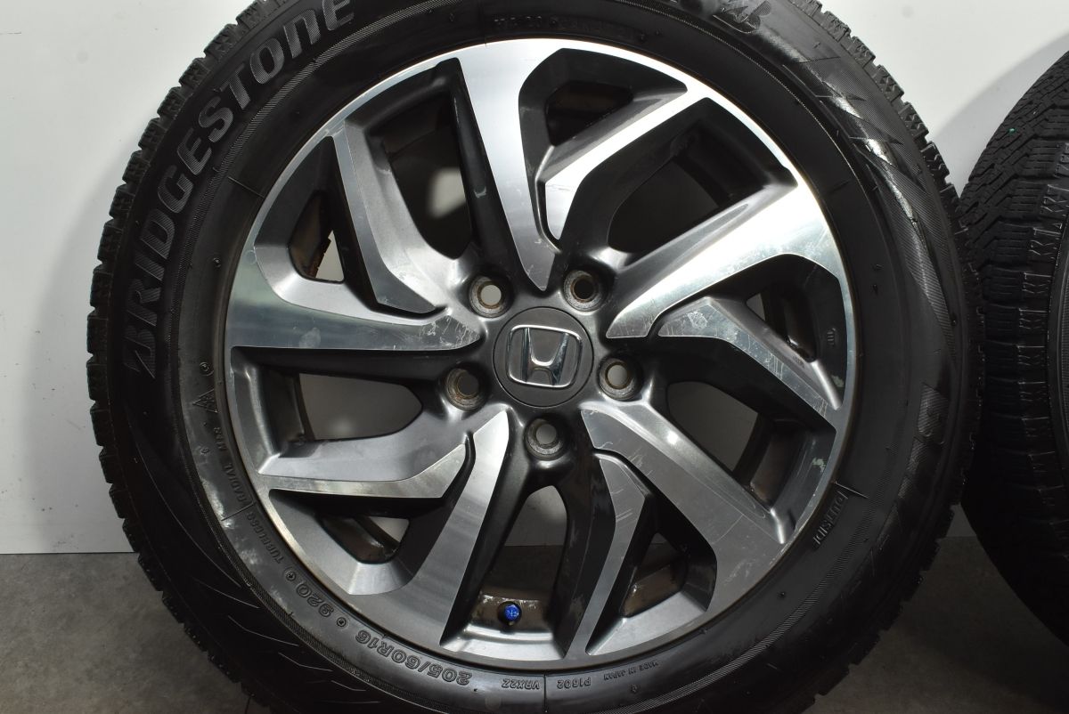  交換用に ホンダ ステップワゴン スパーダ 16 in 6 J 50 PCD 114 3 ブリヂストン ブリザック VRX 2 205 60 R ヴェゼル オデッセイ 16インチ タイヤ ホイールセット